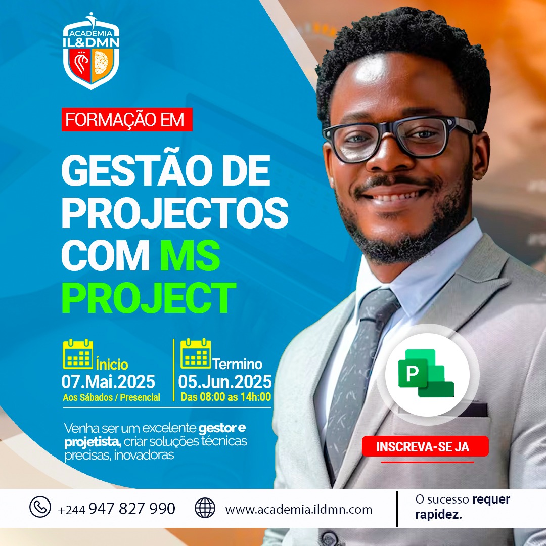 GESTÃO DE PROJECTOS COM MS PROJECT 