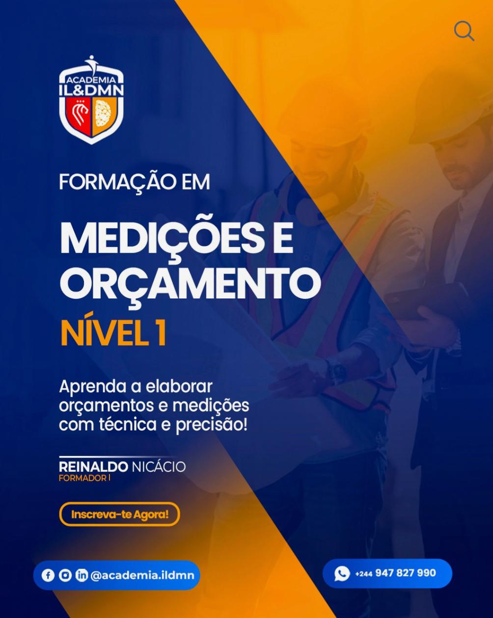 MEDIÇÕES E ORÇAMENTO 