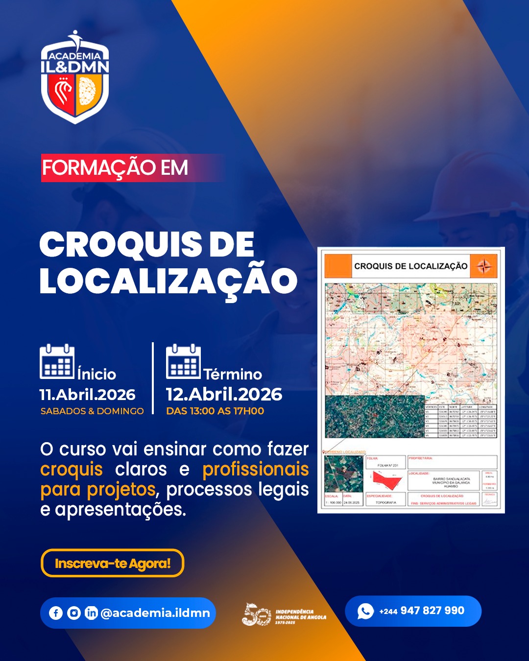 CROQUIS DE LOCALIZAÇÃO